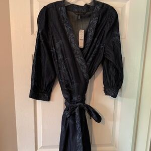 White House Black Market Wrap Dress - 16